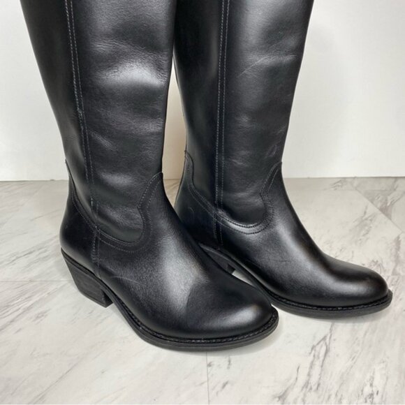 Sofft Astoria Black Leather Tall Boot 8M - Picture 10 of 15